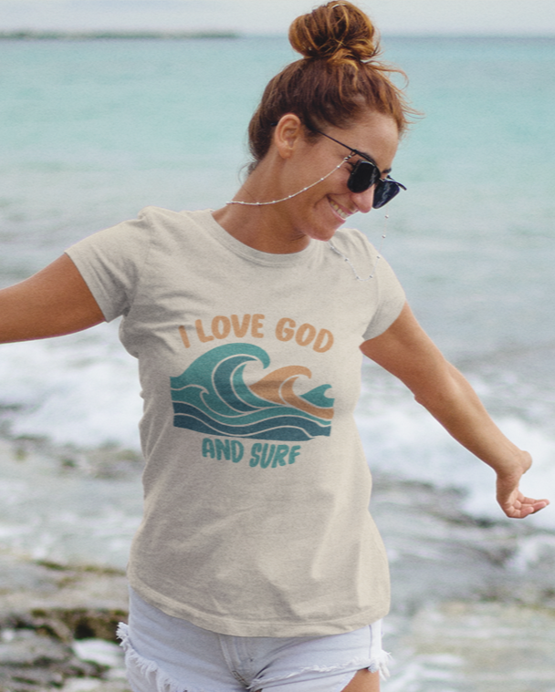 I Love God And Surf